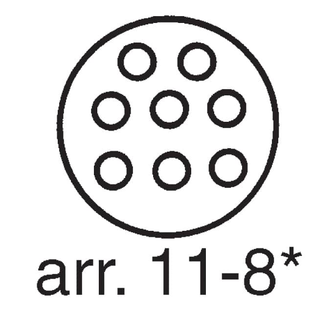 206458-1 TE Connectivity AMP Connectors  Rundsteckverbinderadapter